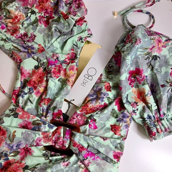 PatBO Floral One-Piece Swimsuit - Picture 8 of 15